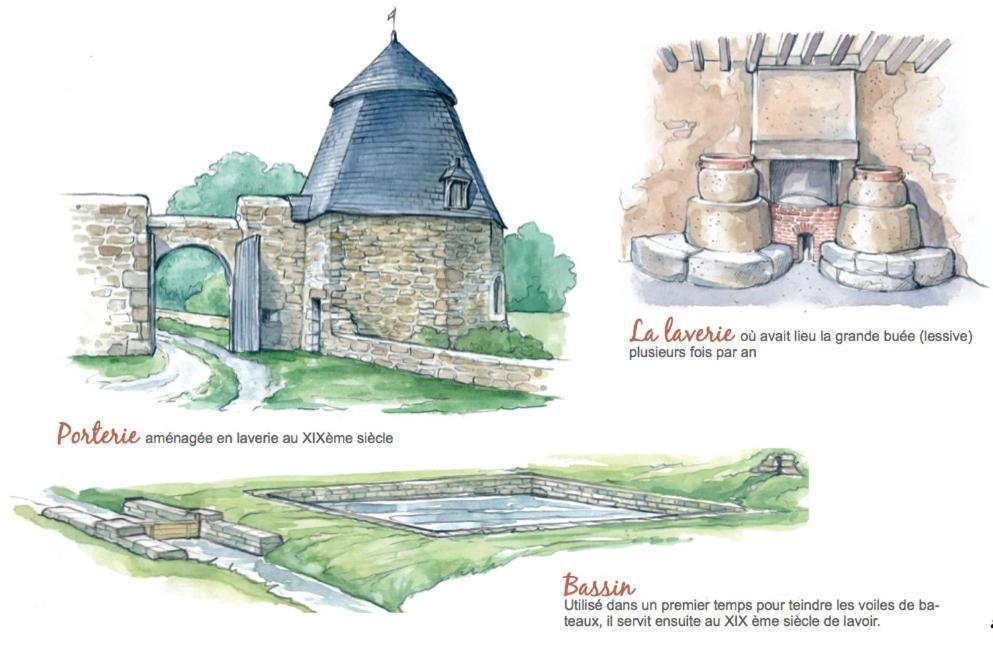 Chateau De Bourgon Montourtier Exterior foto