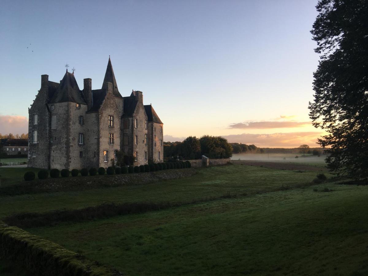 Chateau De Bourgon Montourtier Exterior foto