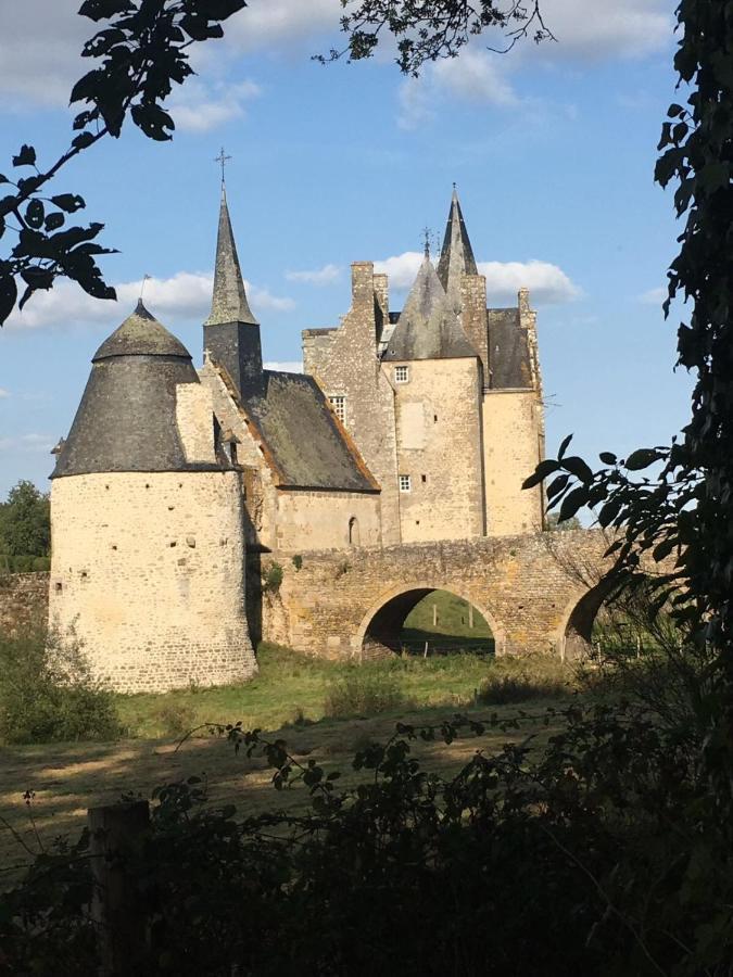 Chateau De Bourgon Montourtier Exterior foto